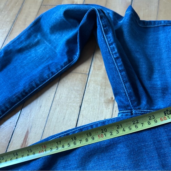 Mother Sz 25 The Looker Ankle Fray Skinny Blue Denim In Groovin Jeans - Picture 2 of 13